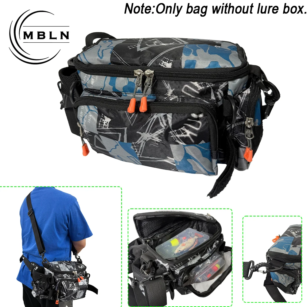 MBLN Bolsa para Señuelos de Pesca Plegable – Mochila Almacenamiento