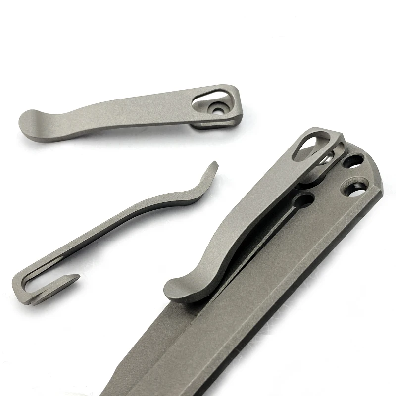 Imagem -03 - Deep Carry Clip Clip Profundo Chris Reeve Crk Titanium Usinado