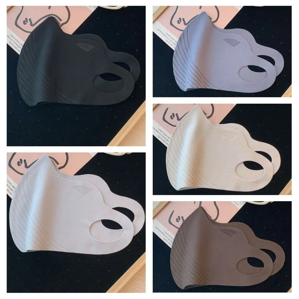 قناع وجه دافئ بتصميم قطعة واحدة، مادة دافئة، مريح لحماية الوجه، جماليات عالية المستوى، قطعة واحدة بدون خياطة #2