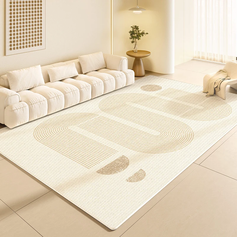 Modern Minimalist Living Room Decoration Carpet Fluffy Soft Bedside Mat Large Area Rugs for Bedroom Washable Thickend Lounge Rug