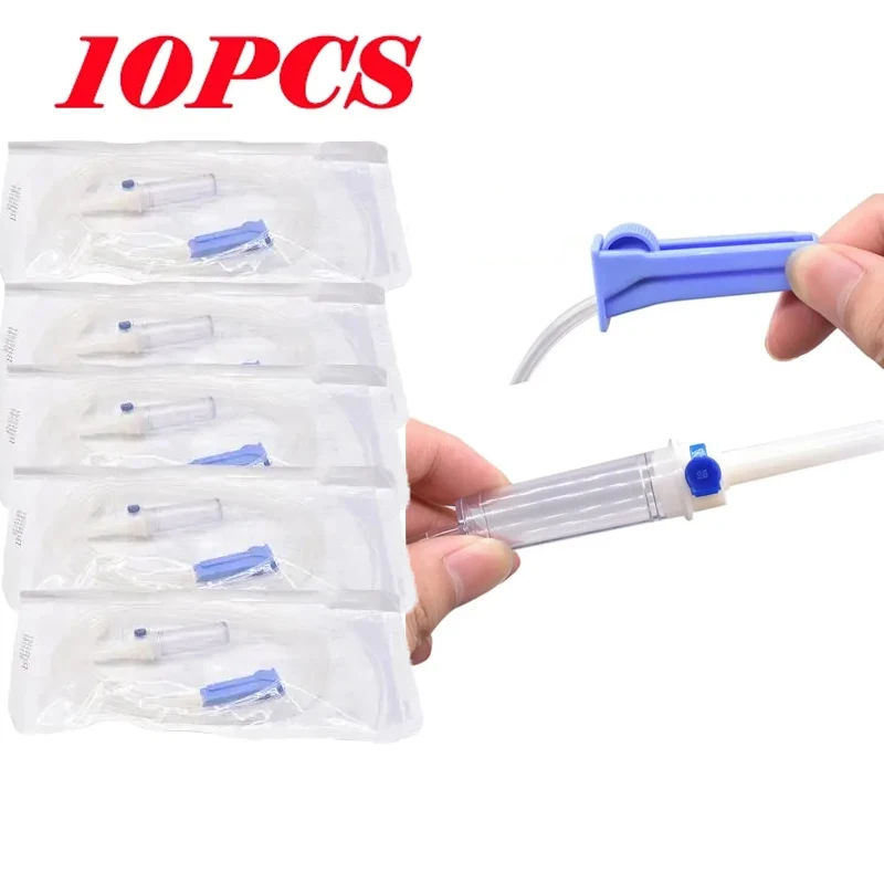 

Dental Implant Surgical Flushing Pipe 5/10Pcs Irrigation Tubing Dental Water Pipe Transparent Disposable Hose set machinery