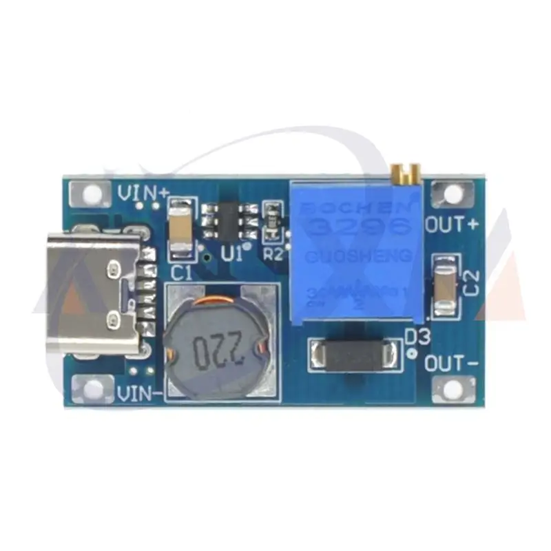 1PCS MT3608 DC-DC Step Up Converter Booster Power Supply Module Boost Step-up Board MAX output 28V 2A for Arduino Diy Kit