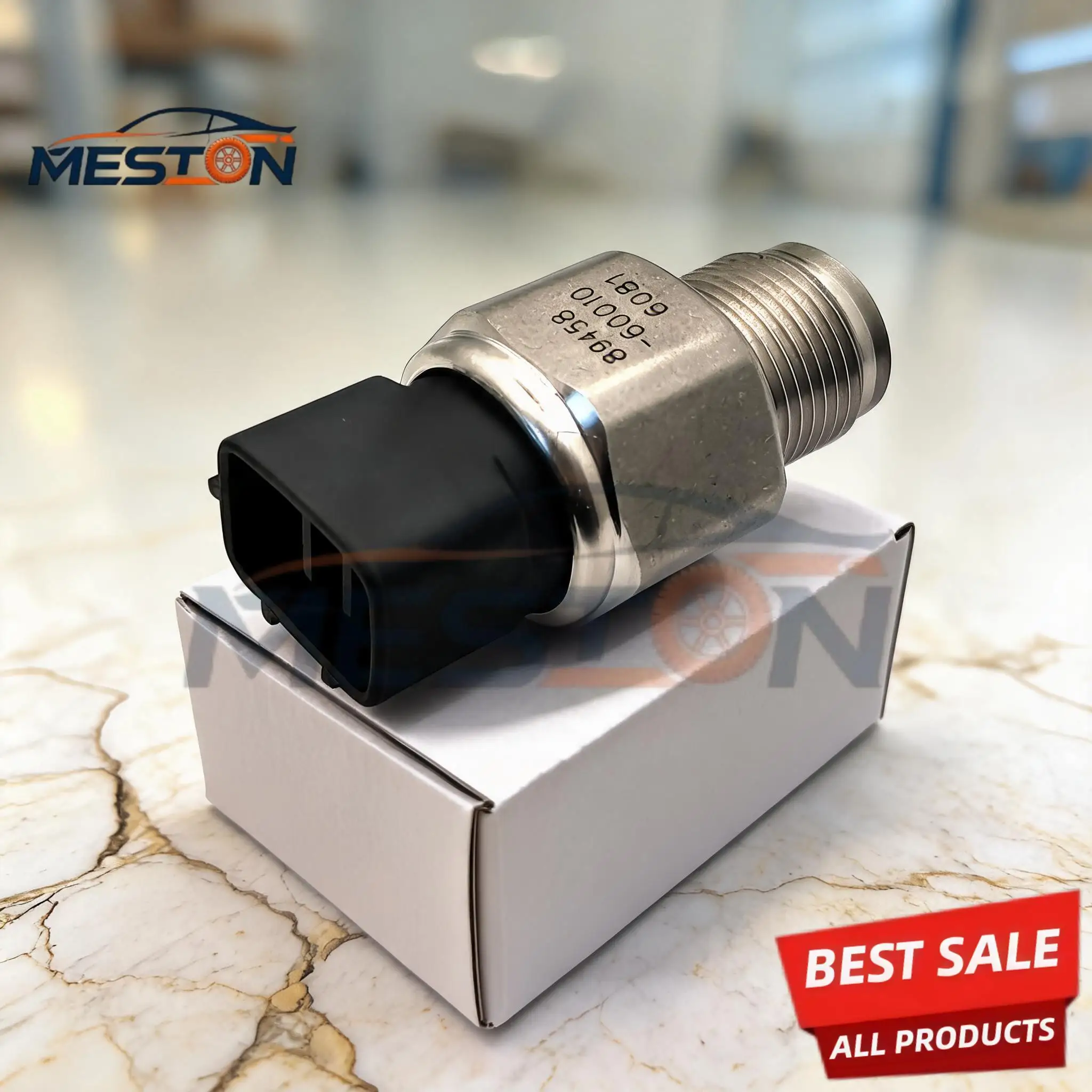 NEW 499000-6081 4990006081 89458-60010 Fuel Rail High Pressure Sensor for Toyota 1KD 2KD
