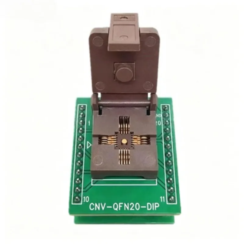 QFN20-5X5 IC Test Socket 0.65mm Pitch Programming Adapter
