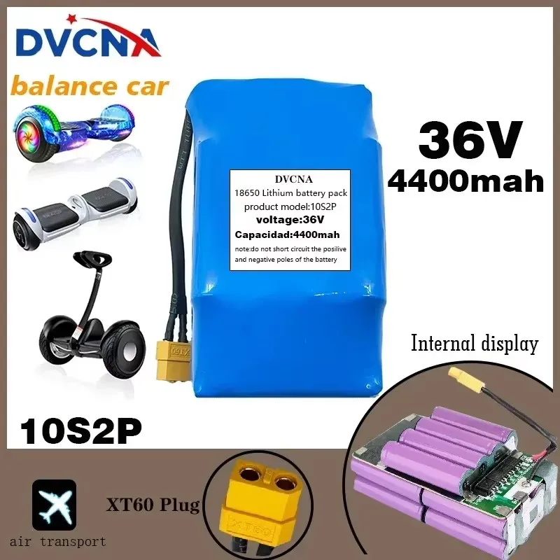 100% original 36V 4.4Ah 10S2P battery pack, suitable for M365/Pro/1S electric scooter twist bike BMS board+free delivery