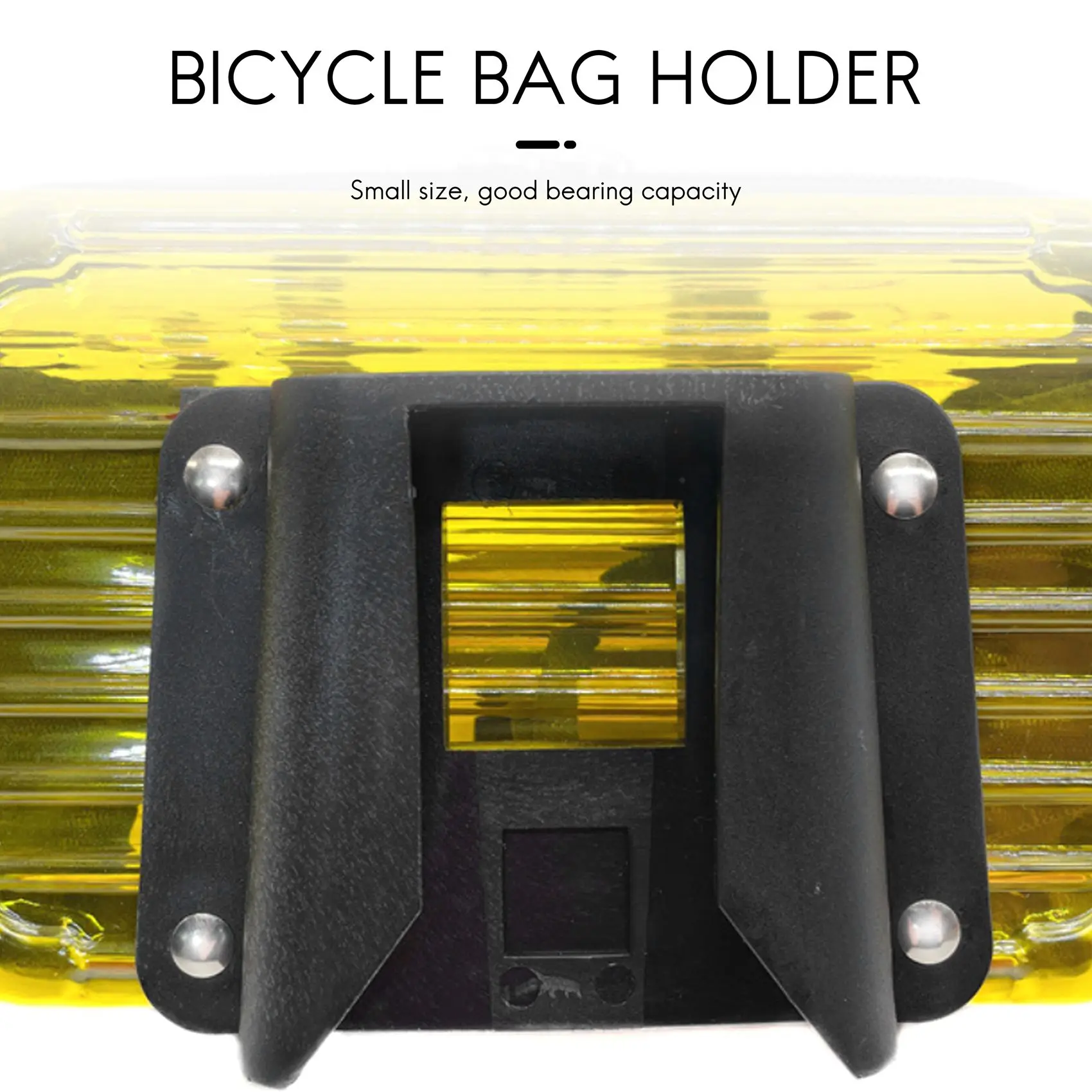 Bike Carrier Block Adapter for Folding Bike Bag Rack Holder Front Carrier Block Mount Accessories