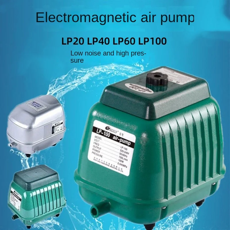 RESUN LP-20 LP-40 LP60 LP100 air pump air pump aeration pump low noise high power large fish tank aquarium oxygenator