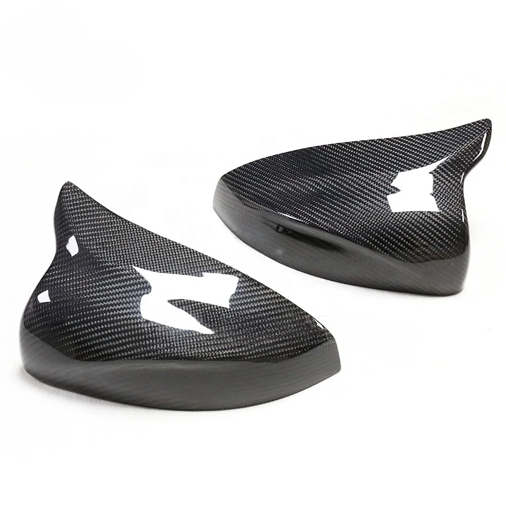

ZAIQU A3 8V Carbon Fiber Mirror Cover Replacement M LOOK W/h Blind Spot Assist for A3 S3 RS3 8V 2014-2020 Mirror Caps