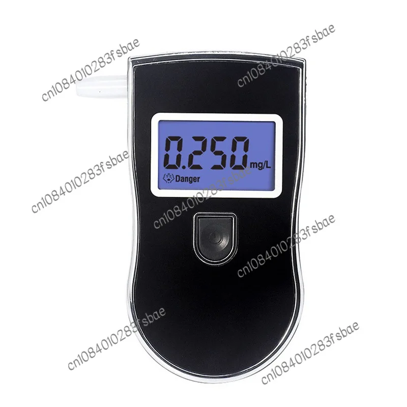 

At818 Portable Handheld Breathing-Type Alcohol Tester Drunk Driving Breath Blue Light Wine Analyzer