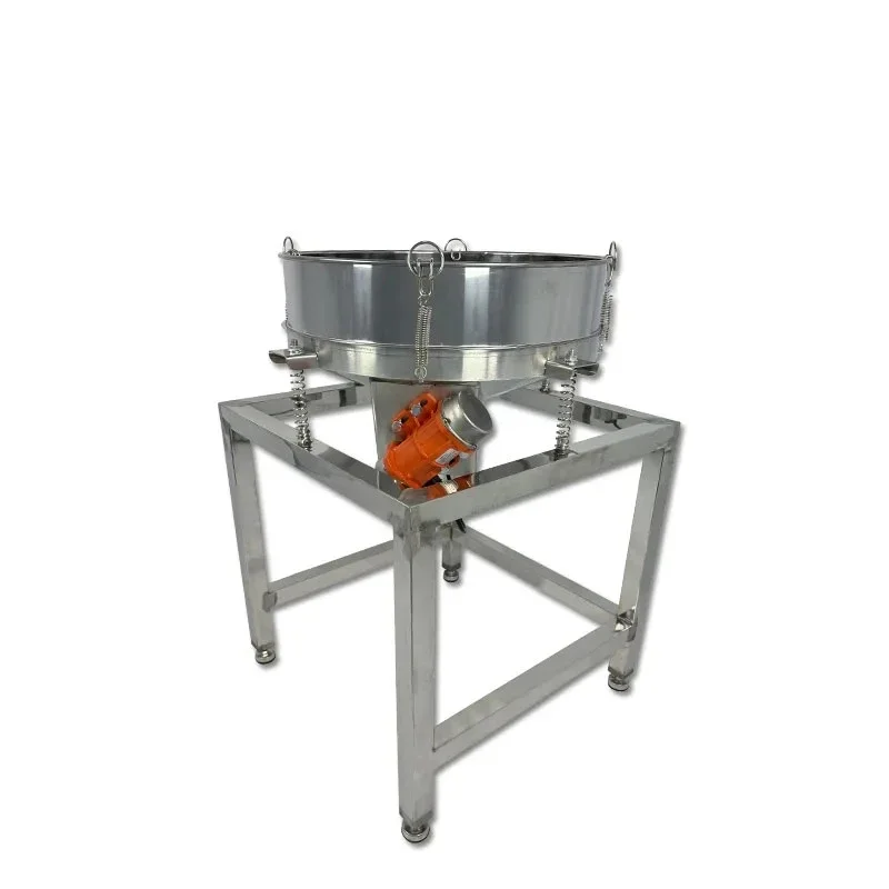 

Powder Separation Equipment of New Electric Stainless Steel Vibrating Flour Screening Machine with Plastic Motor