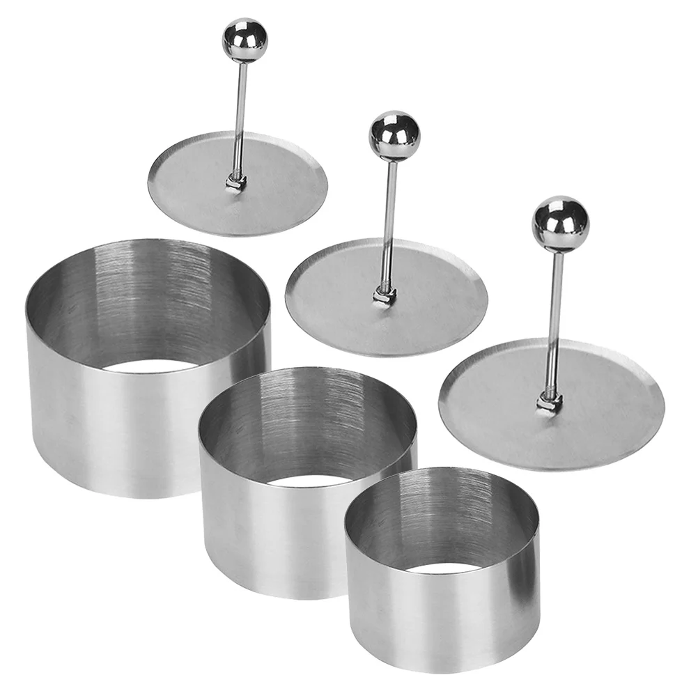 

3Pcs Onigiri Mold Stainless Steel Rice Ball Maker Nonstick Sushi Maker DIY Tiramisu Mold Rice Ball Making Tool