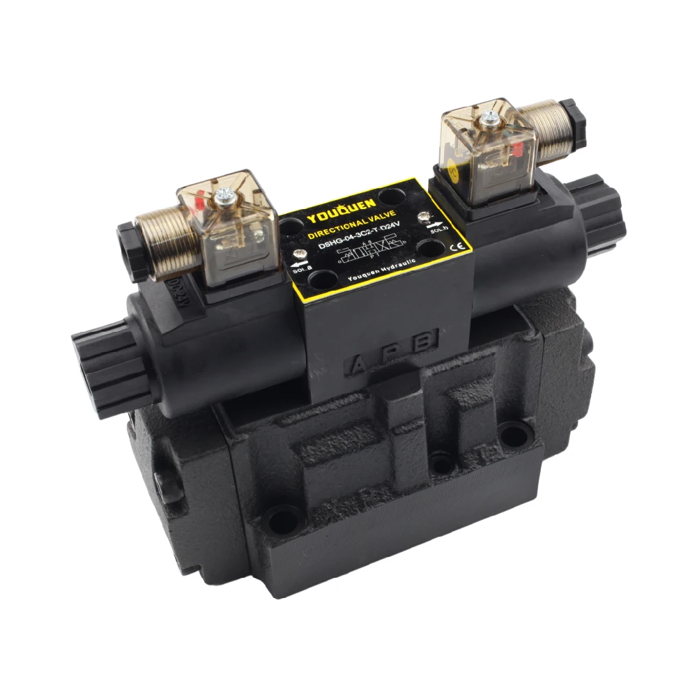 Electro-hydraulic Operated Directional Hydraulic Valve DSHG-04 300L/Min  31.5Mpa Directional Control Valve