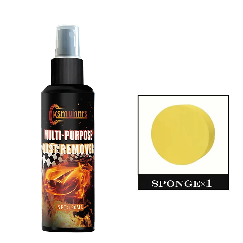 สเปรย์กําจัดสนิม RV น้ํายาทําความสะอาดรถจักรยานยนต์ เหมาะสําหรับรถยนต์ จักรยาน และพื้นผิวโลหะตกแต่งบ้าน - การป้องกันสนิมอย่างรวดเร็ว