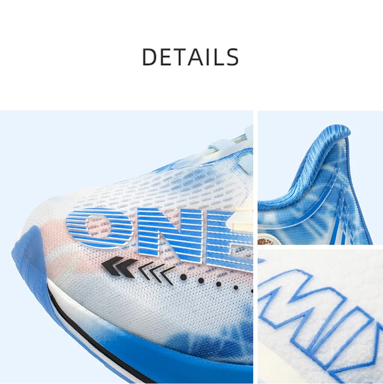 ONEMIX Nylon Carbon Plate Renn- und Trainingsschuhe für Herren mit vollständiger Stoßdämpfung, Sport-Carbon-Platte Laufschuhe – Detail 4