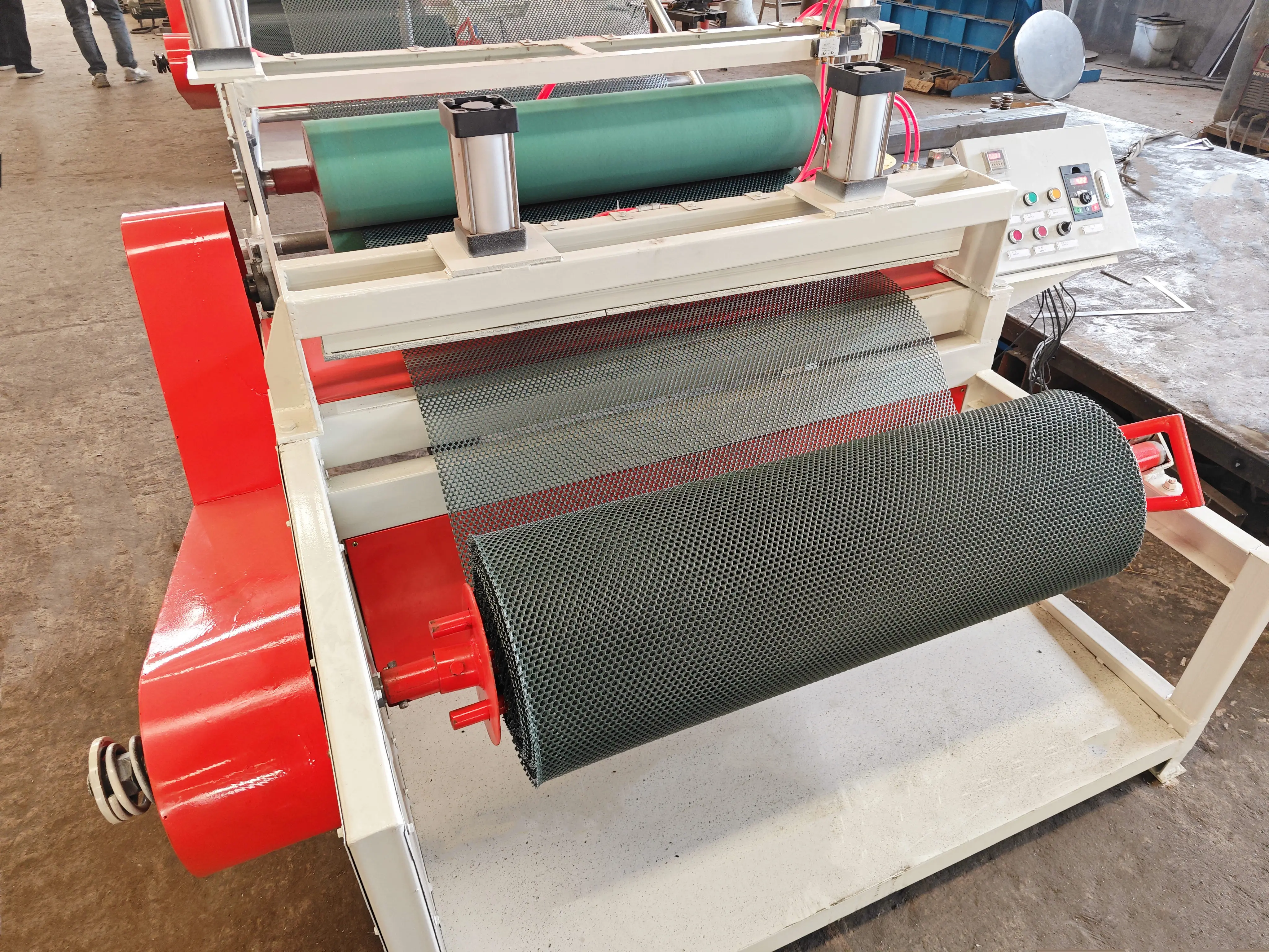 플라스틱 압출기 모기장 곤충망 제조기 창문 메쉬 제조 장비