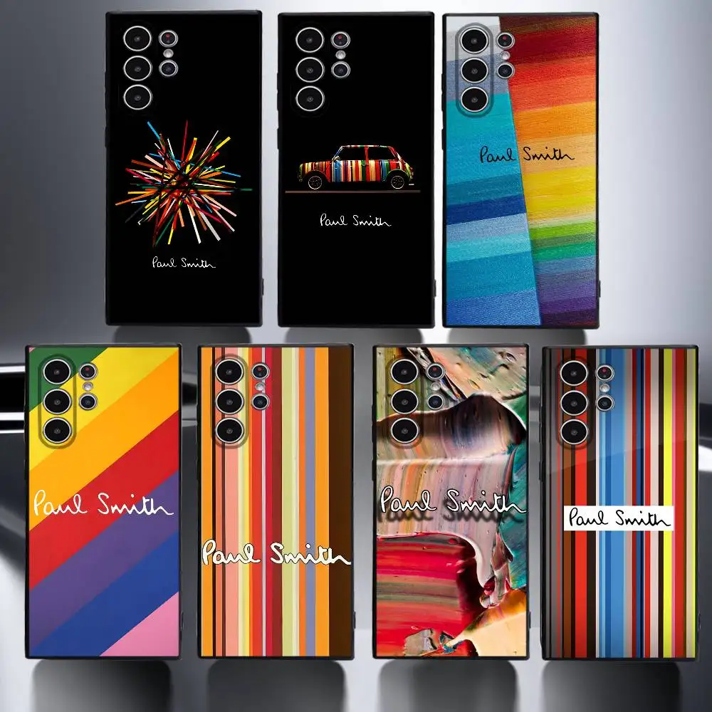 Чехол для телефона Art P_Pauls Design S_Smith для Samsung Galaxy S25 S24 S23 S22 S21 S20 Ultra Plus, противоударный матовый мягкий чехол Funda