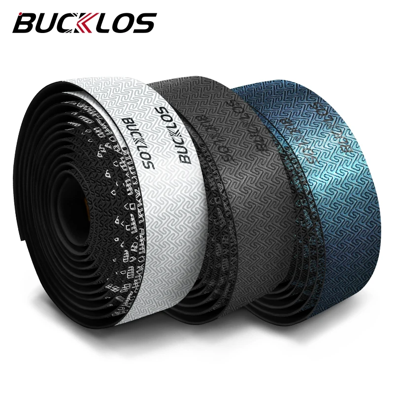 BUCKLOS Bicycle Handlebar Tape Comfortable Anti Slip Bike Handle Bartape Strap Shock Absorbing Road Racing Cycling Grip Tapes