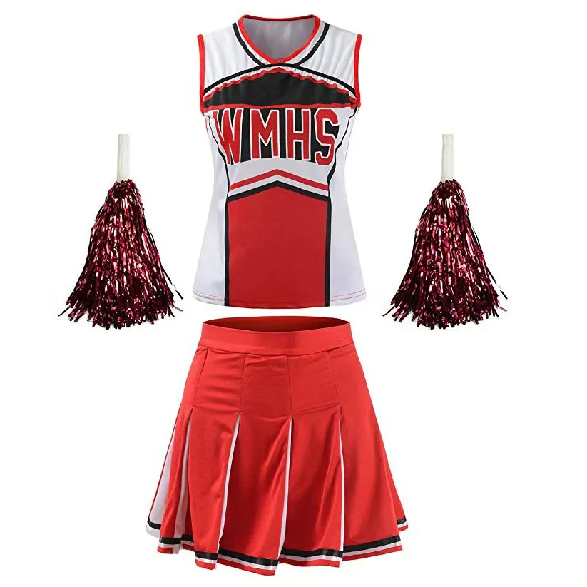 Lightweight Cheerleading Costume Cheerleader Costume Skirt Stage Table Performance Costume Women's Flower Ball