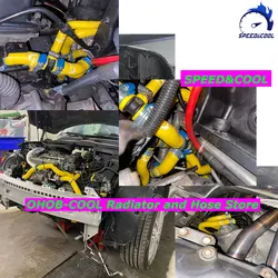 SPEED & COOL 15 STKS Koelvloeistof Siliconen Radiator Slang voor Mini Cooper S MK1 R52 R53 1.6 Supercharged Tritec Motor 2001-2006 RHD