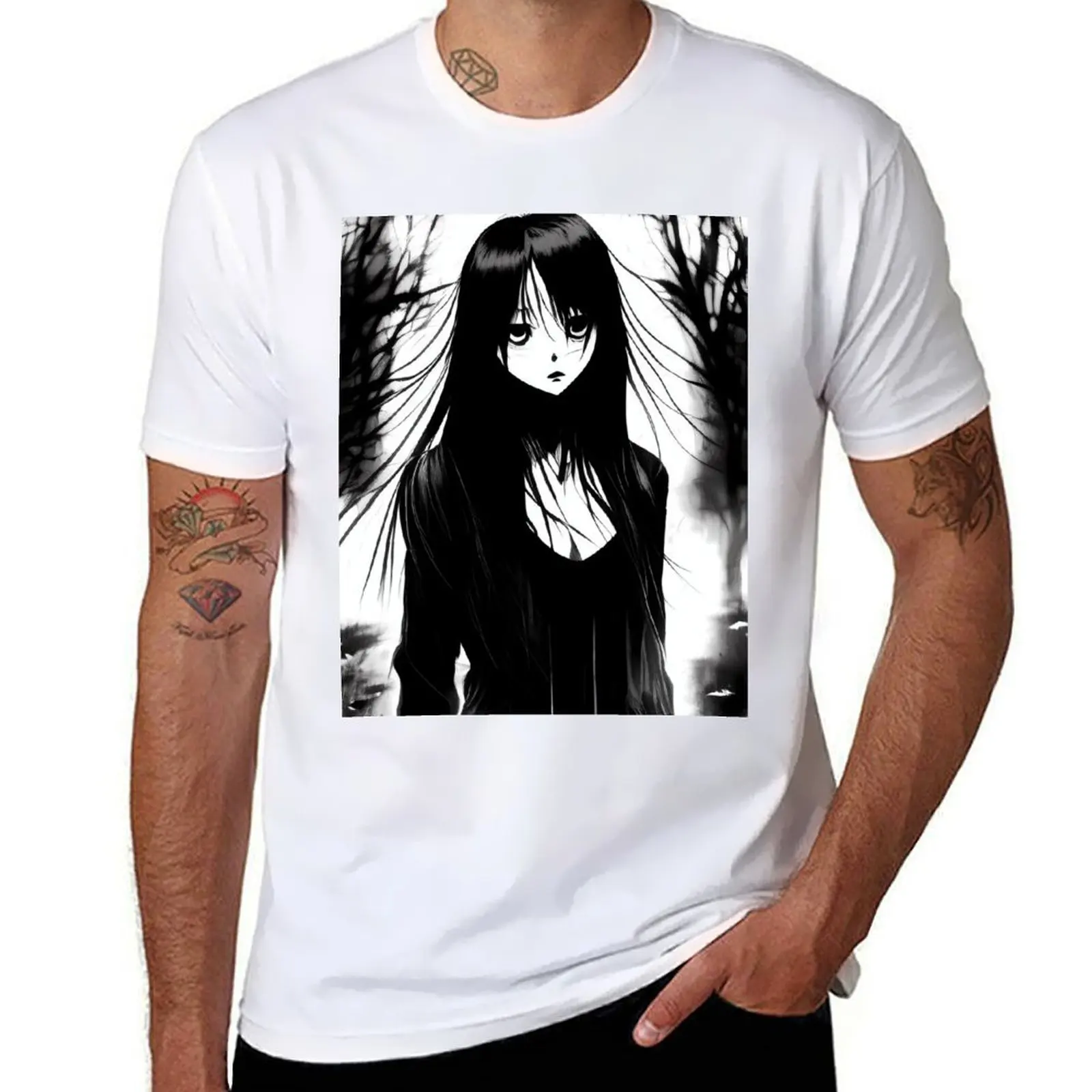 

Sadako T-Shirt man t shirt luxury funny t shirts cotton T-Shirt