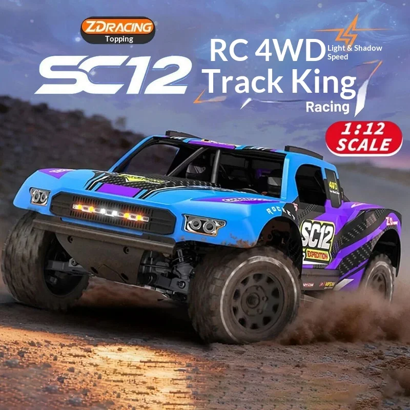 

Радиоуправляемая машина ZD Racing SC12, масштаб 1/12, 4WD, бесщеточный двигатель, высокоскоростной внедорожный шорт-корс трак, электрический, на пульте управления, RTR