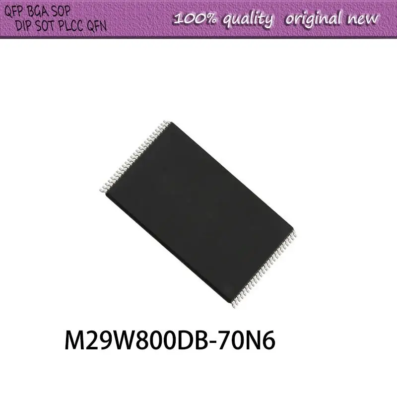 

НОВИНКА 10 ШТ./ПАРТИЯ M29W800DB-70N6 M29W800DB TSOP-48