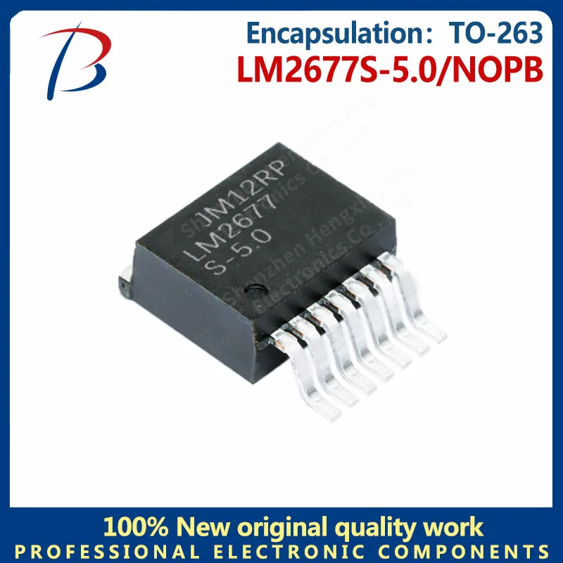 

10PCS LM2677S-5.0/NOPB package TO-263 switching regulator silkscreen LM2677S-5.0