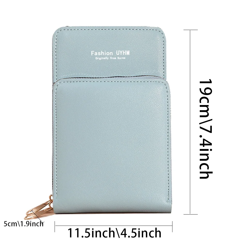 Women Crossbody Mobile Phone Bag Universal for Apple Xiaomi Cover Cell Case Touch Screen Leather Wallets Shoulder Bags Handbags