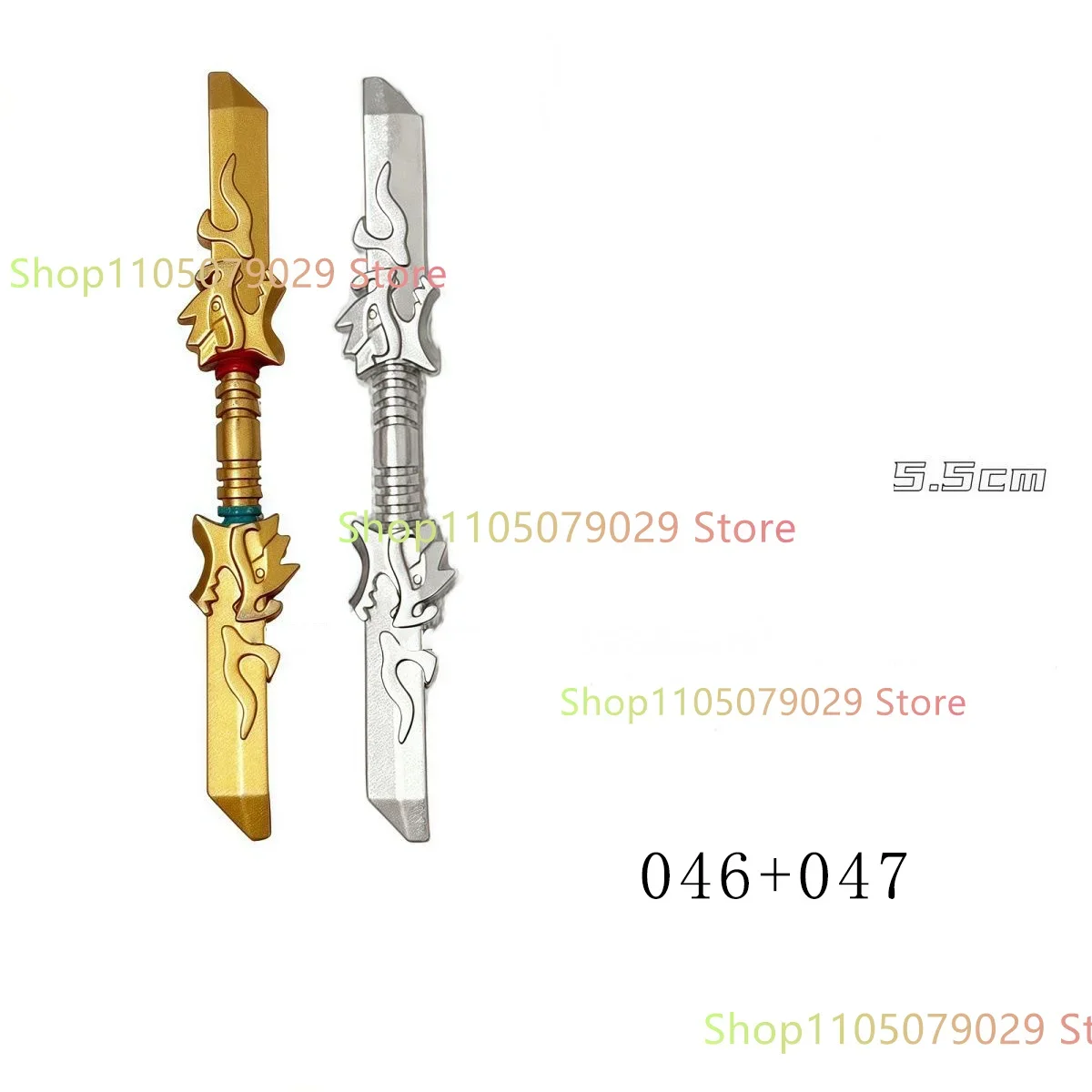New Anime Cartoon TV Toy Weapons Swords Suitable for Ninja Building Blocks Kids Collect Toys Birthday Gifts