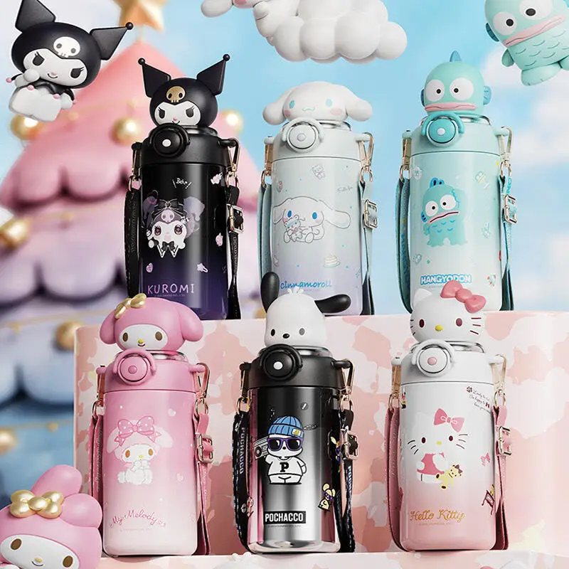 

Sanrio Cinnamoroll Hello Kitty My Melody Cold Drink Cup Cup Hit Product New Product Kawaii Cartoon Portable Cute Adult Student