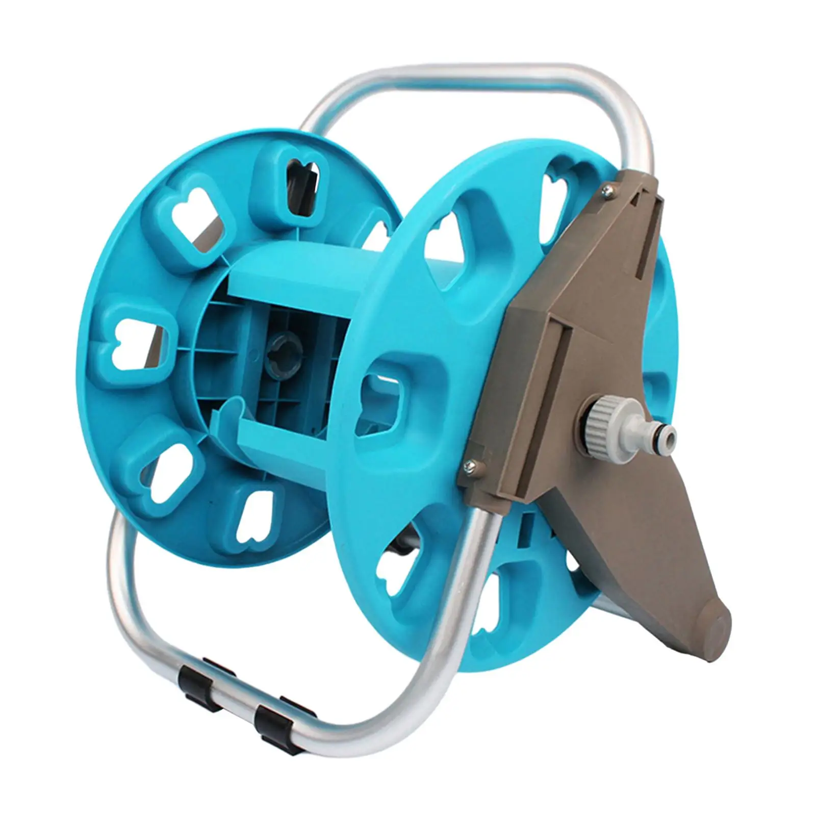 Hose Reel Hose Pipe Holder Easy Collect Heavy Duty Construction 30 Meter Water