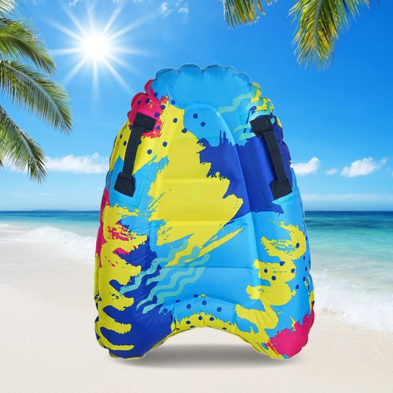 Kids Inflatable Surfboard Buoy Kickboard Safe Sea Surfing Board Summer Children Inflatable Paddle Water Sport Swimming Surfplank