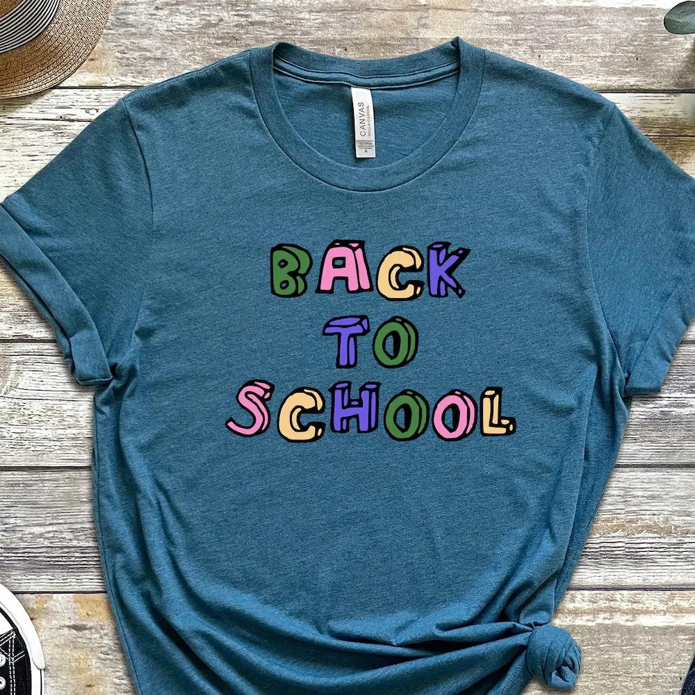 Back To School T Shirt Happy First Day Of Teacher For Teachers Kindergarten Appreciation