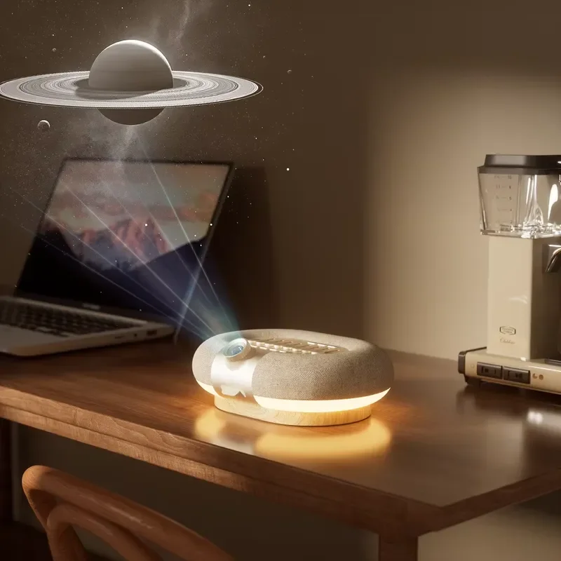 EE1 for  2026 Innovative Modern Speaker Starry Projection Light Music Sleep aid White Noise Speaker for Bedroom