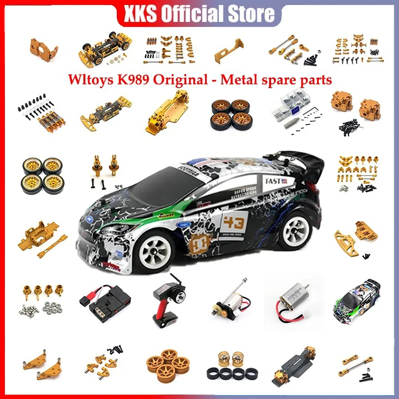 Suitable for WLtoys 1/28 K969 284131 K979 K989 K999 RC Car Accessory Metal Upgrade Frame  Rc Crawler Parts  Car Accessories