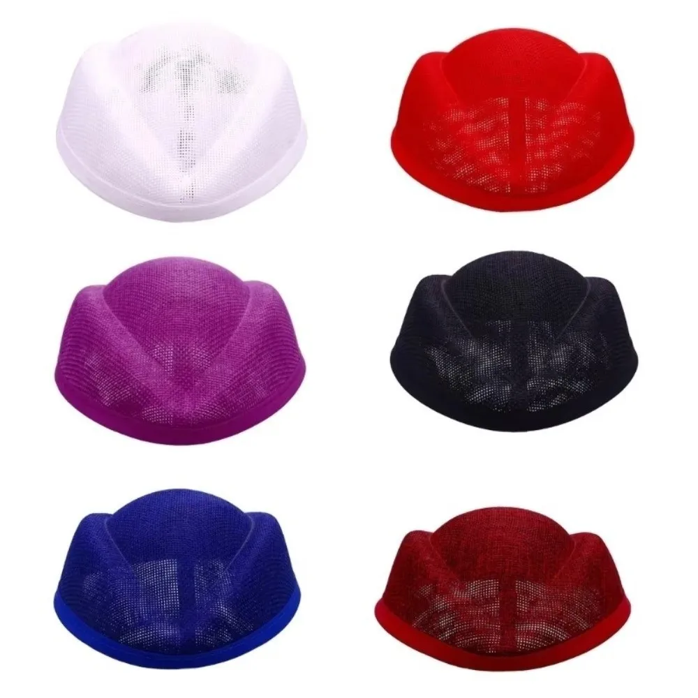 Gifts Linen Fascinator Hat Base Plain Base Versatile Flight Attendant Hat Opera Headpiece DIY Hat Base Party Occasion