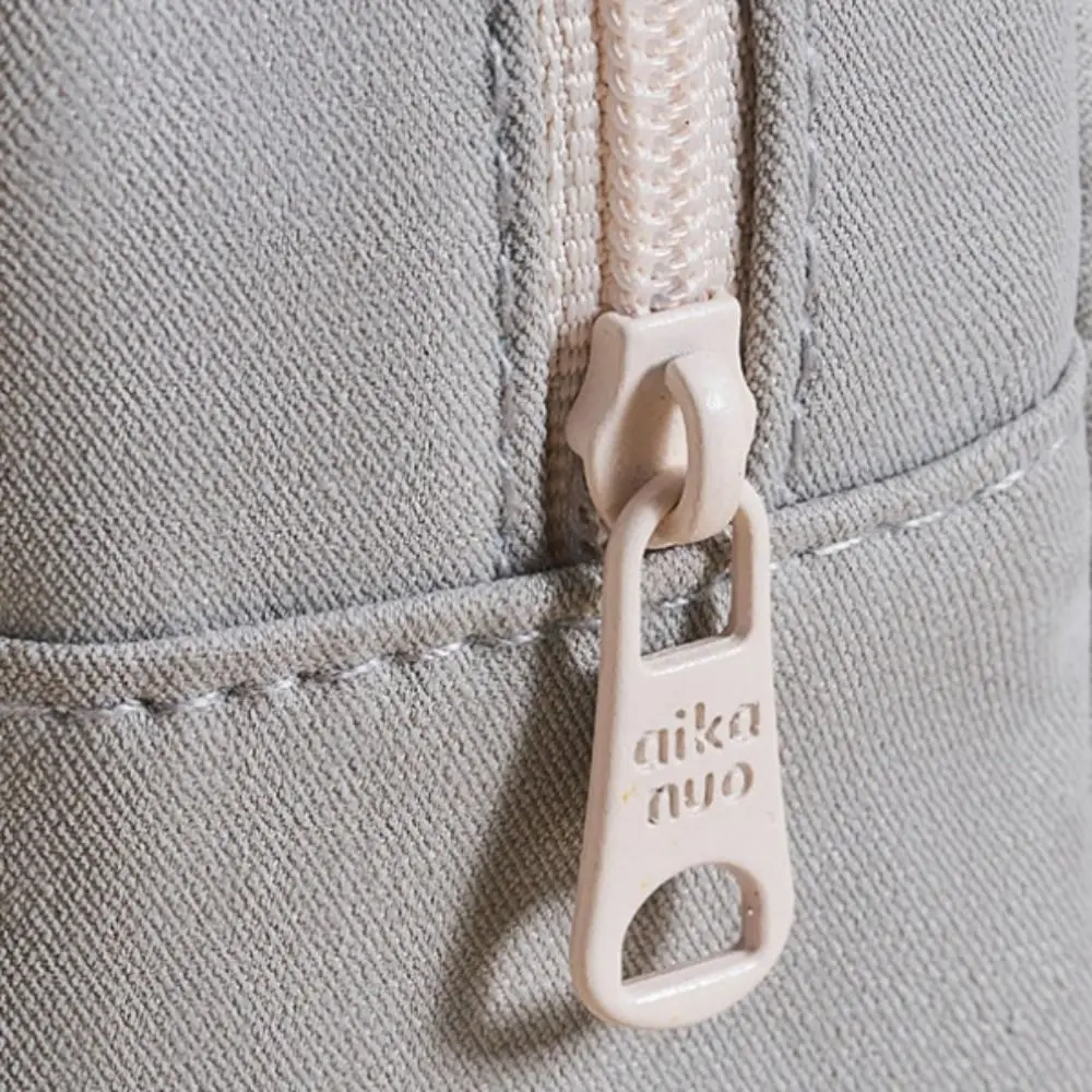 Simple Large Capacity Student Pencil Case Multi-layer INS Simple Pencil Pouch Morandi Color Flip Style Gel Pen Organizer Gift