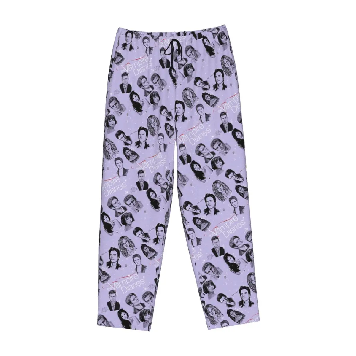 مخصص يوميات مصاص الدماء بيجامة السراويل النساء صالة النوم الرباط ملابس النوم قيعان مع جيوب