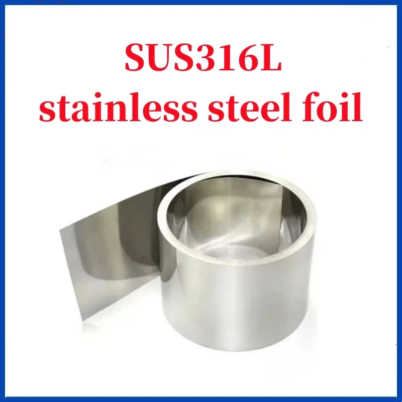 

Length1m Sus316l Stainless Steel With Corrosion And Acid Resistance 0.05 0.1 0.15 0.2 Width 100 200mm For Scientific Research