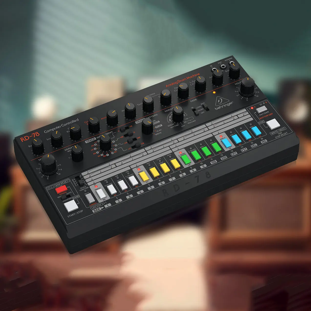 BEHRINGER/BEHRINGER RD-78 Classic Analog Drum Machine Electronic Music Arranger Sampling Synthesizer Sequencer