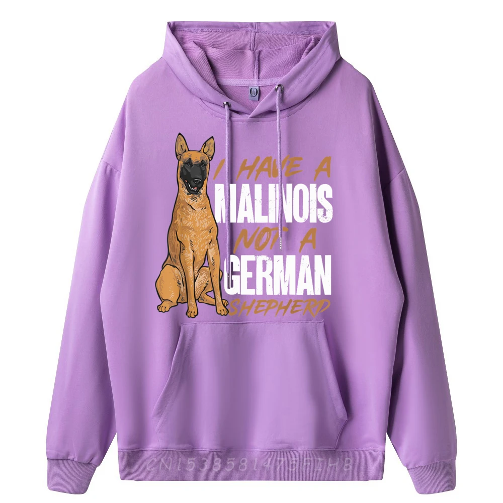 Belgian Malinois Not A German Valentine Day Crewneck Hoodies Long Sleeve Printed Hoodies Cute Design Hoodies