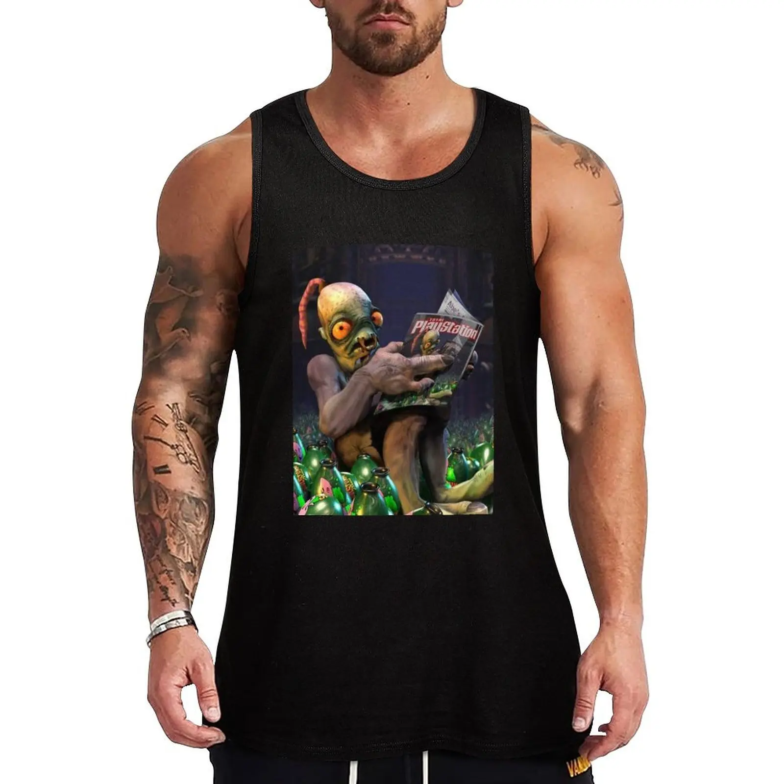 

Oddworld Tank Top plain t-shirt Clothing running shirt underwear cute tops