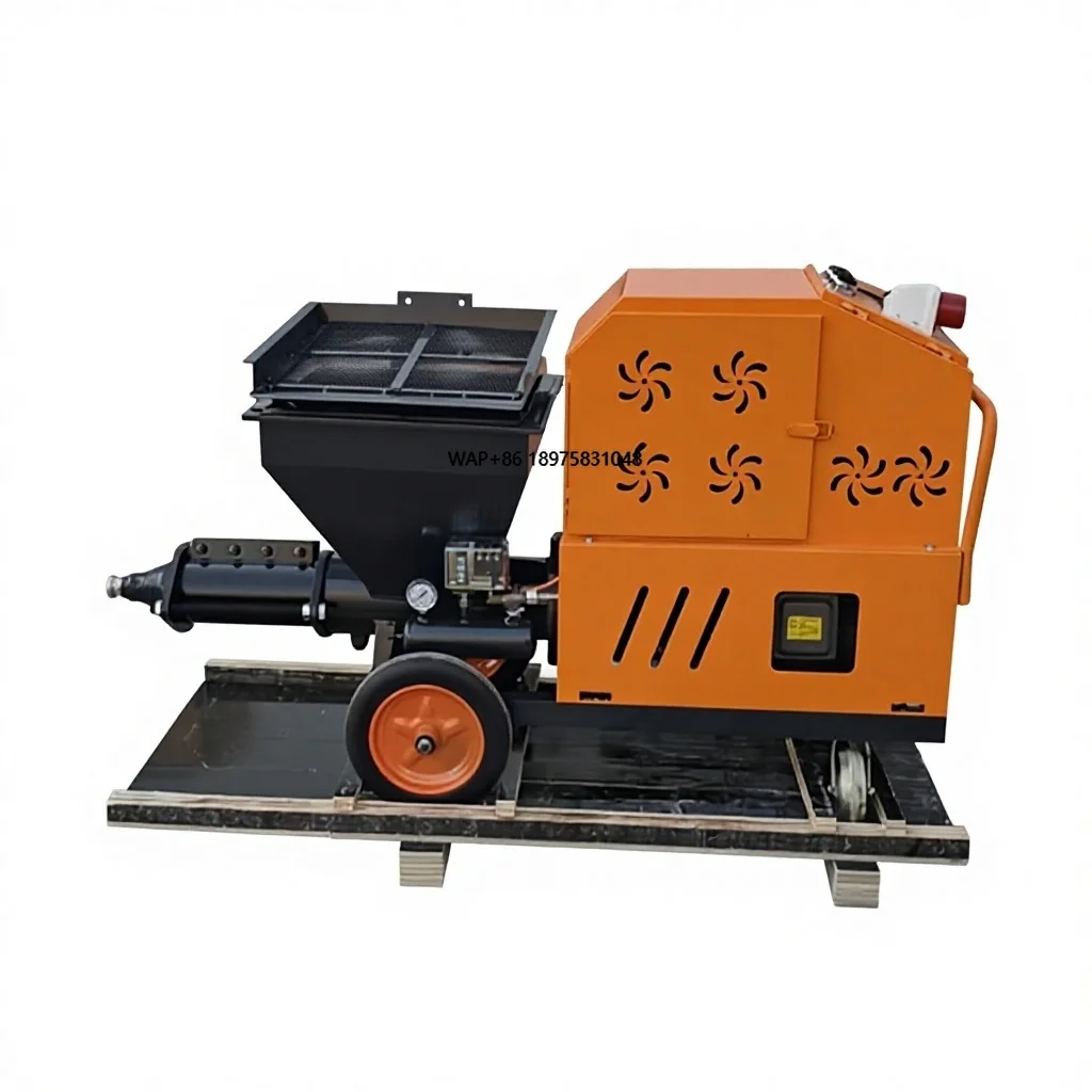 

Mortar Spraying Machine External Wall Sandblasting Machine Small Plastering Machine Fast Spraying