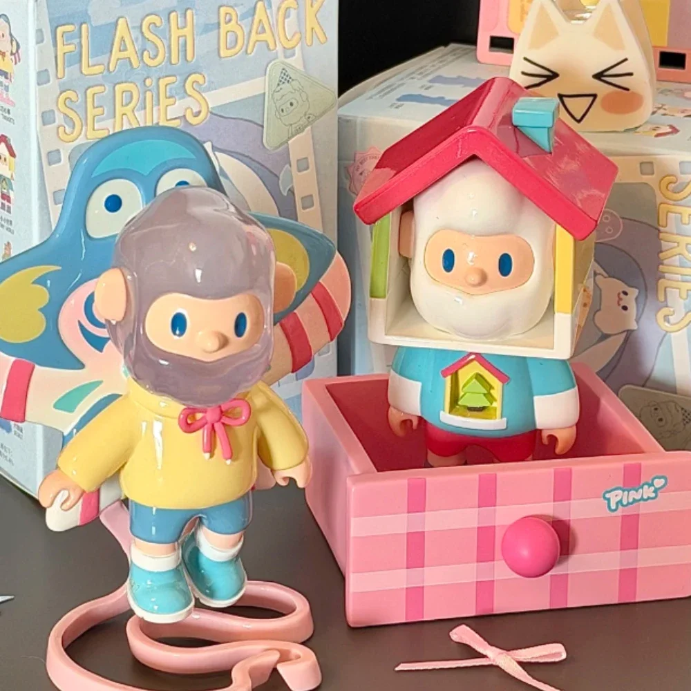 

Farmer Bob Flash Back Series Blind Box Mystery Box Action Figure Anime Doll Surprise Bag Collection Model Desktop Ornament Gift