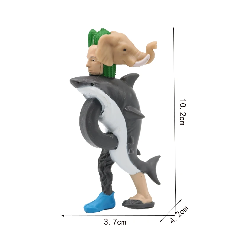 

6 шт./компл. универсальные комбинированные украшения Brainrot, настольные уникальные коллекционные фигурки для Хэллоуина, Рождества, подарка на день рождения