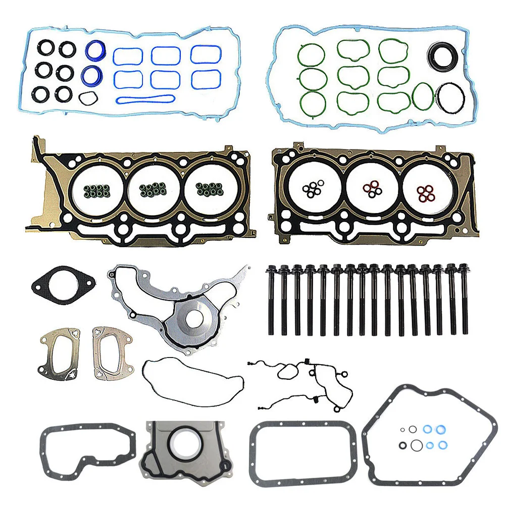 Motor zylinder Voll dichtung Set Kopfs ch rauben passen 3,6 l erb erc v6 Gas für Jeep Ram Chrysler Volkswagen Dodge Charge 3,6 l 11-16