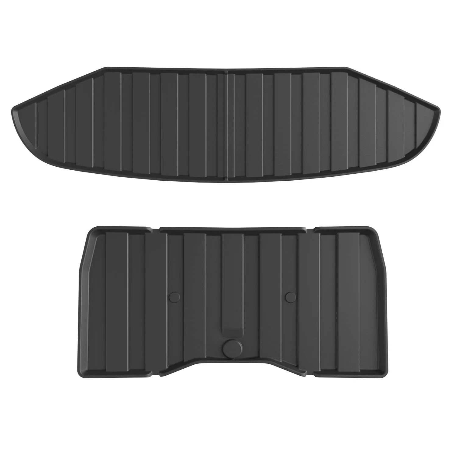 Rear Storage Mat Front Trunk Liner Compatible With 2023-2024  Cybertruck Durable TPE Lower Srotage Mat