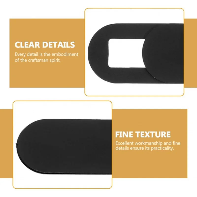 Z Set of 3 Webcam Privacy Cover Security Camera Accessory for Computer