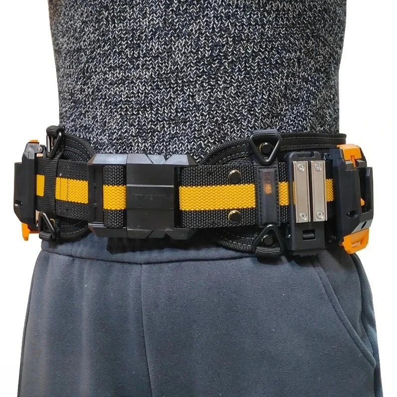 Tool Bag Belt Quick Hanging Removing Buckle Waist Tool Bag Belt Supporter Outdoor Tactics Belt Heavy Multi-functional Waterproof