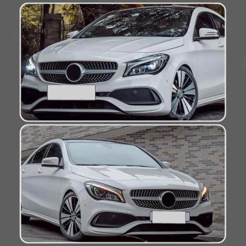 Headlight Assembly For Mercedes-Benz CLA W117 CLA200 CLA250 2016-2019 LED Auto Headlamp Assembly Projector Lens Accessories Kit